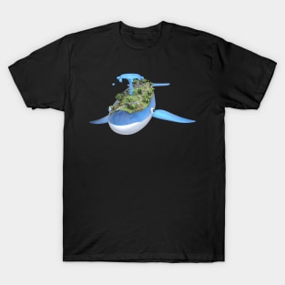 whale castle T-Shirt